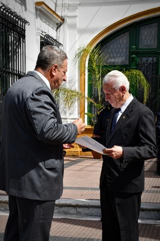 Día del Retirado en Escuela de Policía Juan Vucetich