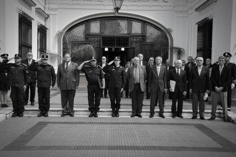 Día del Retirado en Escuela de Policía Juan Vucetich