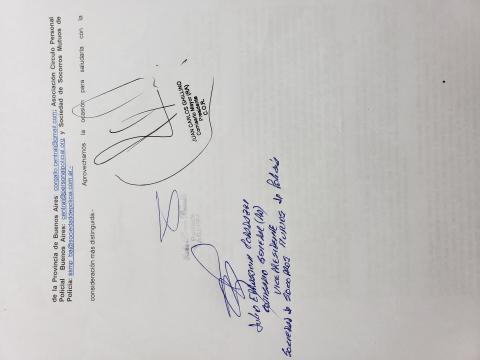 Nota a la Gobernadora de la Provincia de Buenos Aires