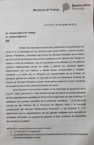 Ministerio de Trabajo