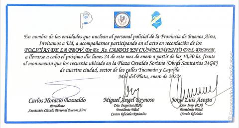 Tarjeta de invitación